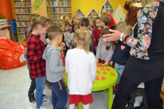 Walentynkowe spotkanie z biblioteką