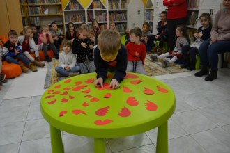 Walentynkowe spotkanie z biblioteką