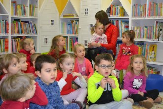 Walentynkowe spotkanie z biblioteką