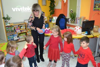 Walentynkowe spotkanie z biblioteką