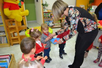 Walentynkowe spotkanie z biblioteką