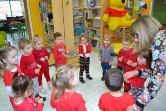 Walentynkowe spotkanie z biblioteką