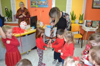 Walentynkowe spotkanie z biblioteką