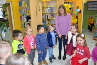 Walentynkowe spotkanie z biblioteką