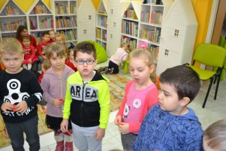 Walentynkowe spotkanie z biblioteką