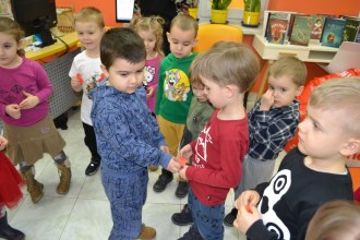 Walentynkowe spotkanie z biblioteką