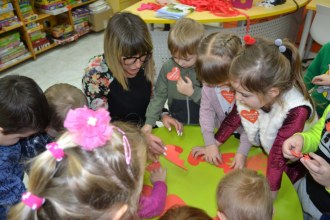 Walentynkowe spotkanie z biblioteką