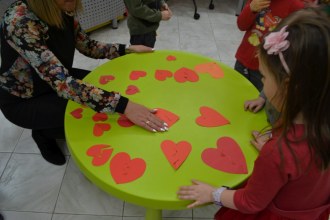 Walentynkowe spotkanie z biblioteką