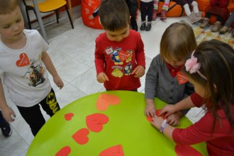 Walentynkowe spotkanie z biblioteką