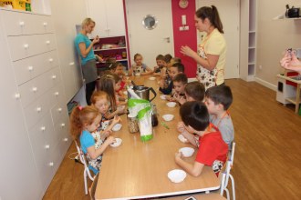 Warsztaty kulinarno - sensoryczne pt. 'Dzieciaki Zdrowo Smakują'