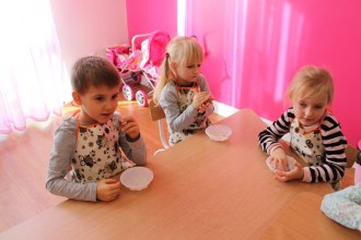 Warsztaty kulinarno - sensoryczne pt. 'Dzieciaki Zdrowo Smakują'