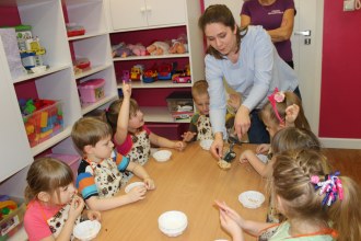 Warsztaty kulinarno-sensoryczne 'Dzieciaki Zdrowo Smakują'
