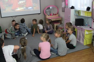 Roztańczone przedszkolaki
