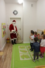 Wizyta Świętego Mikołaja w grupie 2