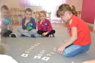 Powitanie wiosny w grupie 4