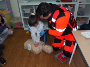 SPOTKANIE Z RATOWNIKIEM MEDYCZNYM