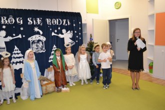 Jasełka w grupie 4