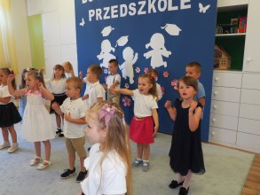 ZAKOŃCZENIE ROKU PRZEDSZKOLNEGO W GR P. GOSI