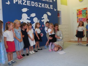 ZAKOŃCZENIE ROKU PRZEDSZKOLNEGO W GR P. GOSI