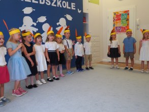 ZAKOŃCZENIE ROKU PRZEDSZKOLNEGO W GR P. GOSI