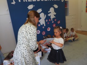 ZAKOŃCZENIE ROKU PRZEDSZKOLNEGO W GR P. GOSI