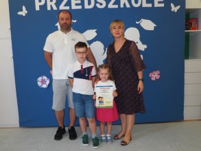 ZAKOŃCZENIE ROKU PRZEDSZKOLNEGO W GR P. GOSI