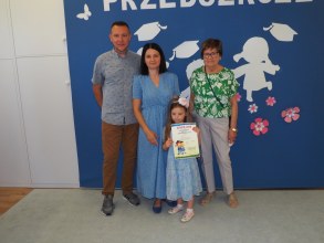 ZAKOŃCZENIE ROKU PRZEDSZKOLNEGO W GR P. GOSI