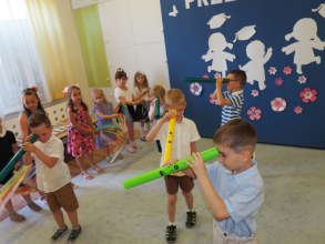 ZAKOŃCZENIE ROKU PRZEDSZKOLNEGO W GR P. OLI