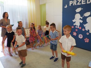 ZAKOŃCZENIE ROKU PRZEDSZKOLNEGO W GR P. OLI