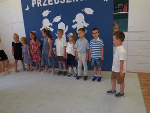 ZAKOŃCZENIE ROKU PRZEDSZKOLNEGO W GR P. OLI