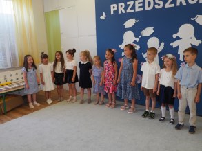ZAKOŃCZENIE ROKU PRZEDSZKOLNEGO W GR P. OLI