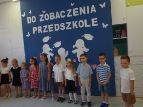 ZAKOŃCZENIE ROKU PRZEDSZKOLNEGO W GR P. OLI
