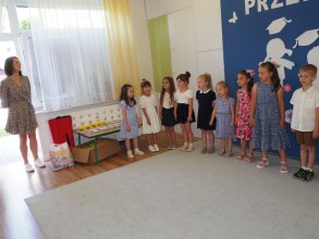 ZAKOŃCZENIE ROKU PRZEDSZKOLNEGO W GR P. OLI