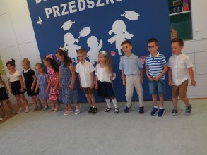 ZAKOŃCZENIE ROKU PRZEDSZKOLNEGO W GR P. OLI
