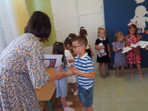 ZAKOŃCZENIE ROKU PRZEDSZKOLNEGO W GR P. OLI