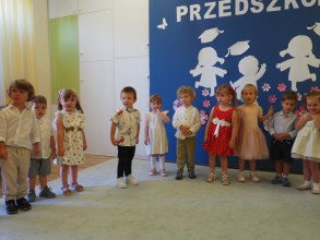 ZAKOŃCZENIE ROKU PRZEDSZKOLNEGO W GR P. MARLENKI
