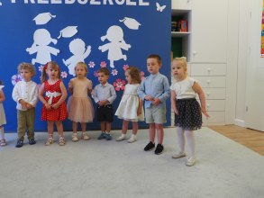 ZAKOŃCZENIE ROKU PRZEDSZKOLNEGO W GR P. MARLENKI