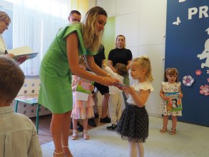 ZAKOŃCZENIE ROKU PRZEDSZKOLNEGO W GR P. MARLENKI