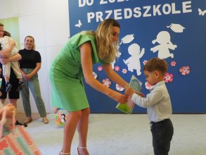 ZAKOŃCZENIE ROKU PRZEDSZKOLNEGO W GR P. MARLENKI