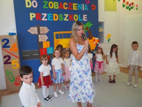 ZAKOŃCZENIE ROKU PRZEDSZKOLNEGIO W GR MARLENKI