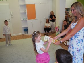 ZAKOŃCZENIE ROKU PRZEDSZKOLNEGIO W GR MARLENKI