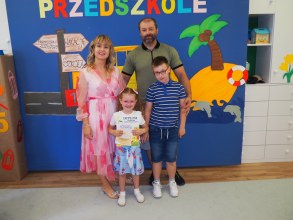 ZAKOŃCZENIE ROKU PRZEDSZKOLNEGIO W GR MARLENKI