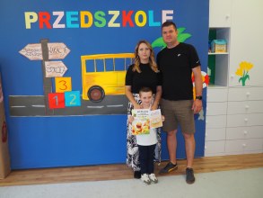 ZAKOŃCZENIE ROKU PRZEDSZKOLNEGIO W GR MARLENKI