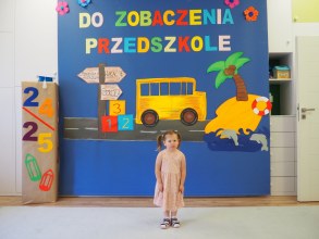 ZAKOŃCZENIE ROKU PRZEDSZKOLNEGIO W GR IWONKI