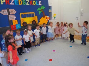 ZAKOŃCZENIE ROKU PRZEDSZKOLNEGIO W GR IWONKI