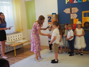 ZAKOŃCZENIE ROKU PRZEDSZKOLNEGIO W GR GOSI