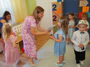 ZAKOŃCZENIE ROKU PRZEDSZKOLNEGIO W GR GOSI