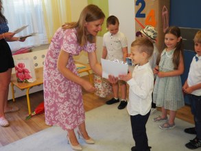ZAKOŃCZENIE ROKU PRZEDSZKOLNEGIO W GR GOSI