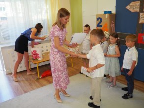 ZAKOŃCZENIE ROKU PRZEDSZKOLNEGIO W GR GOSI