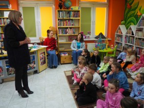 BIBLIOTERAPIA- SPOTKANIE Z PANIĄ ILUSTRATORKĄ